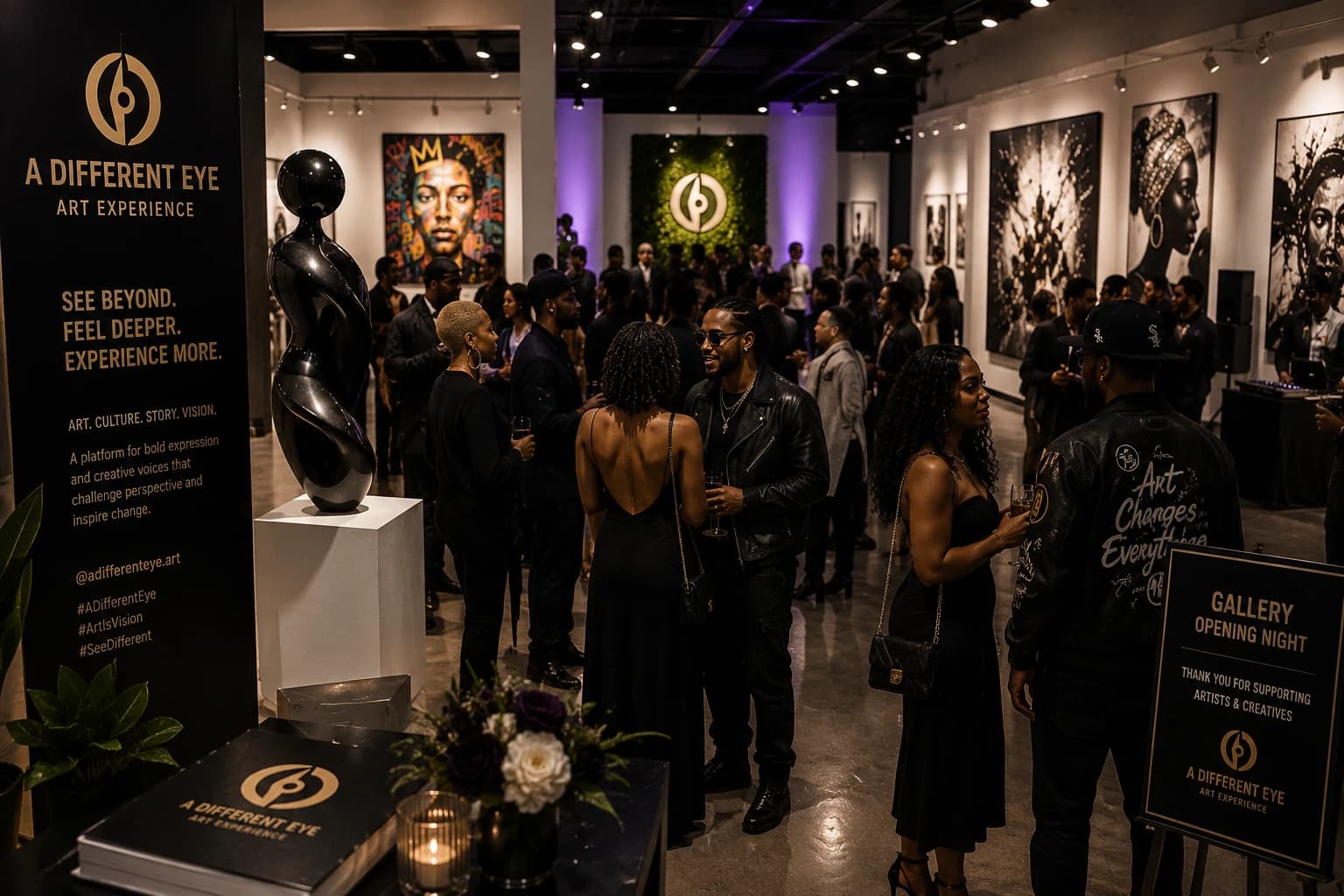 A Different Eye art gallery experience